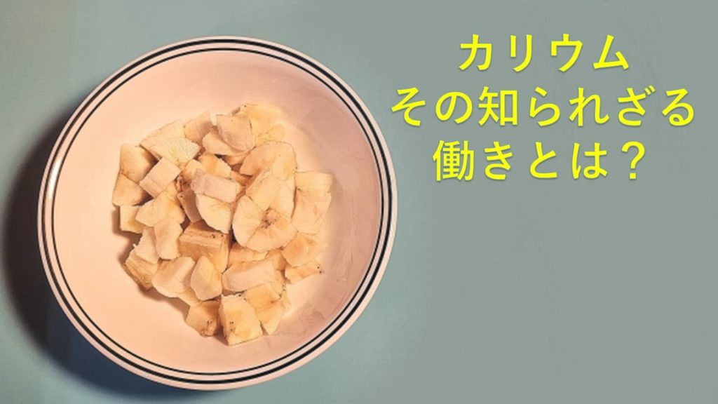 カリウムその知られざる働きとは？